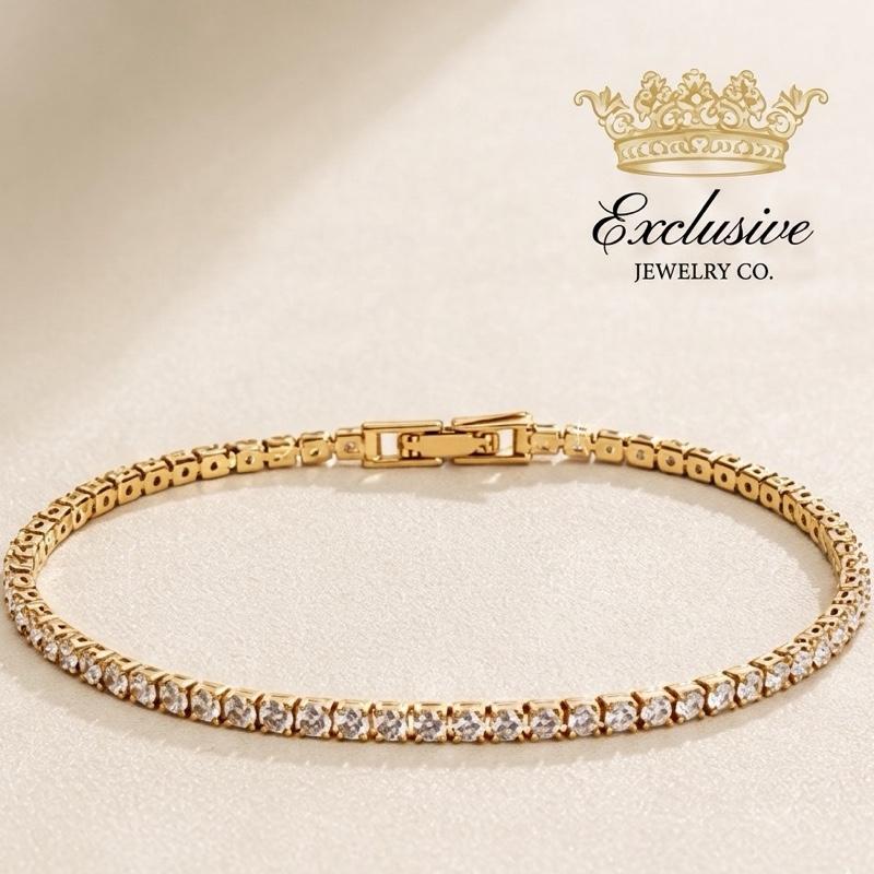 Illusion Tennis Bracelet