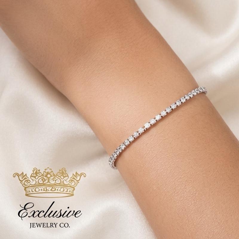 Illusion Tennis Bracelet