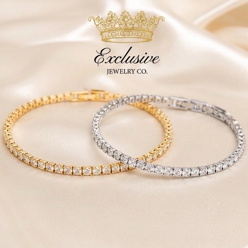 Illusion Tennis Bracelet