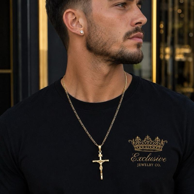 The Royal Faith Crucifix Necklace