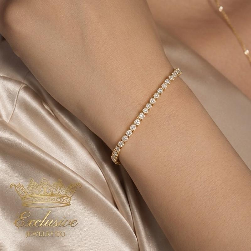 Illusion Tennis Bracelet